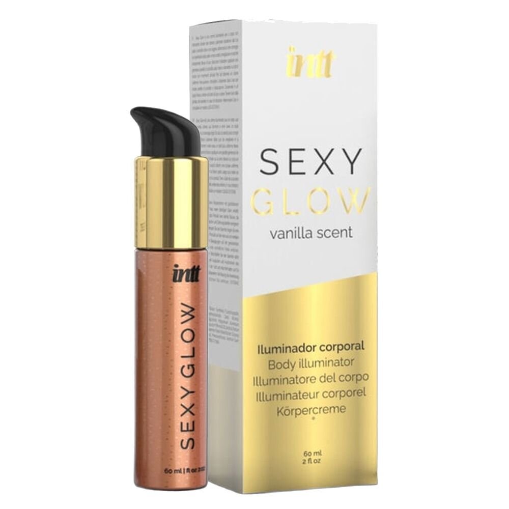 

Intt, Кремовый хайлайтер, Sexy Glow, Придает коже сияние, эффект легкого загара, 60мл