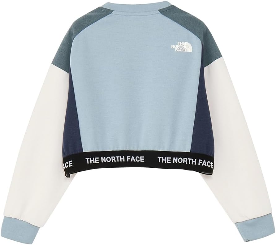 Толстовка The North Face Motion Smoogy Short Crew унисекс для детей, серый — фото 2