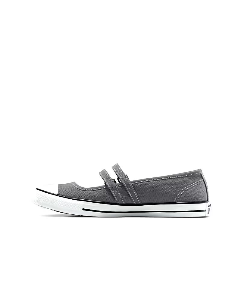 Кеды Converse Chuck Taylor All Star Dainty Mary Jane в цвете акулья кожа/белый/натуральный цвет слоновой кости — фото 2
