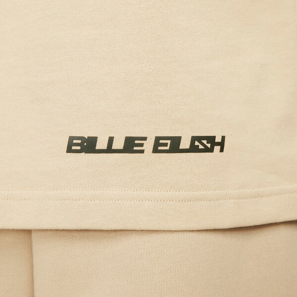 Футболка x billie eilish crossover solid color loose cozy short sleeve us edition brown Nike, мультиколор — фото 3