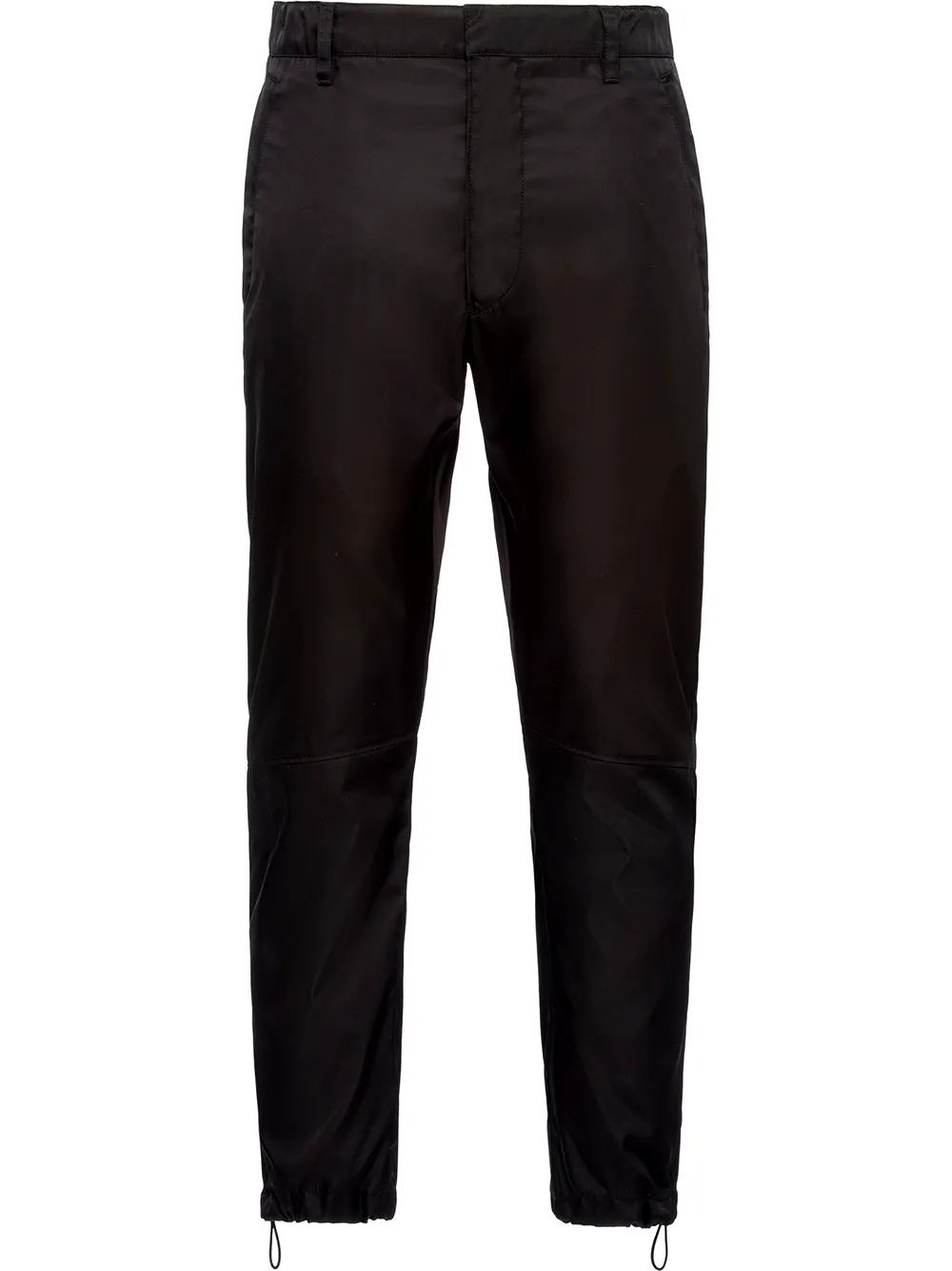 

Укороченные брюки Re-Nylon Prada, черный