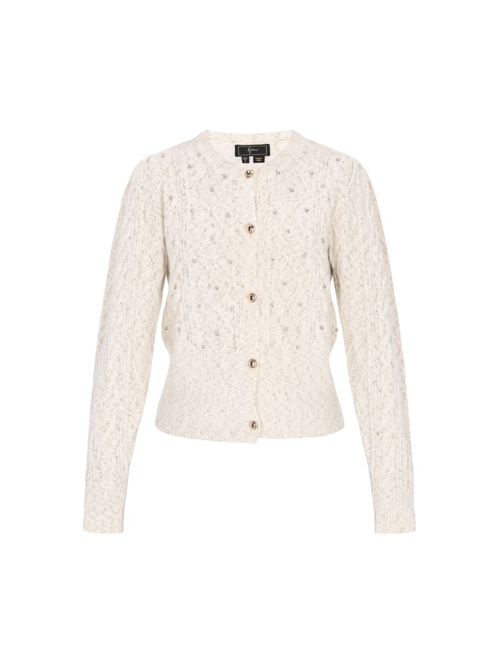 

Женский кардиган цвета слоновая кость faina