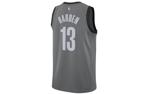 Майка Nike NBA Brooklyn Kevin Durant 20 Basketball Jersey 'Grey White', серый — фото 2
