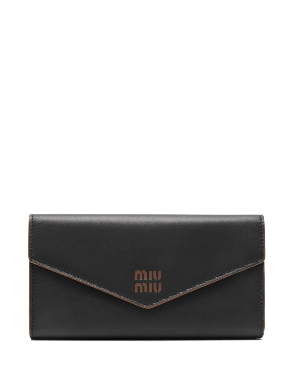 

Складной бумажник MIU MIU, черный