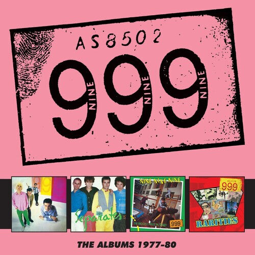 

CD диск 999: Albums 1977-80