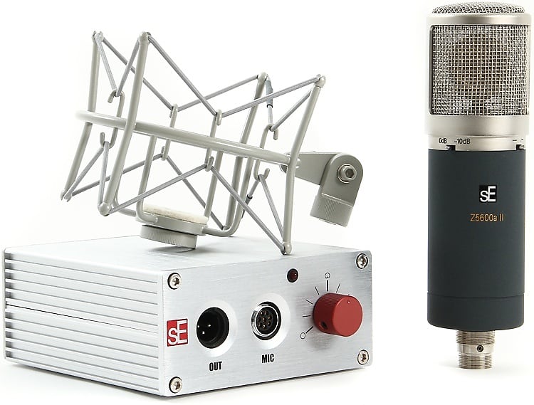 

Конденсаторный микрофон sE Electronics Z5600a II Large Dipahragm Multipattern Tube Condenser Microphone