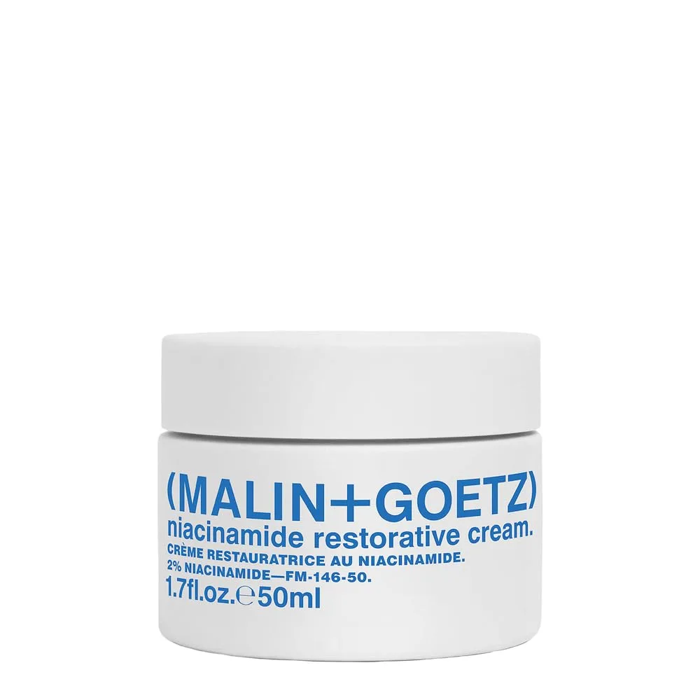 Крем для лица Malin+Goetz — Восстанавливающий с ниацинамидом | Клинически доказанный многофункциональный | Увлажняет, 48 г
