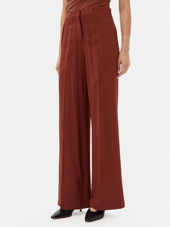 

Брюки прямого кроя Pergamino 100331 A213 Pinko, коричневый