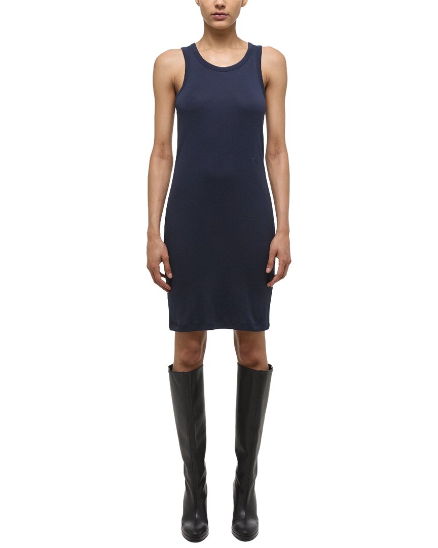 

Helmut Lang Топ-платье, синий