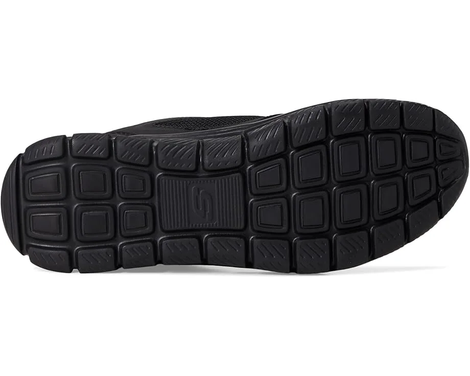 Кроссовки SKECHERS Track Ezral Hands Free Slip-in, Black/Black — фото 3