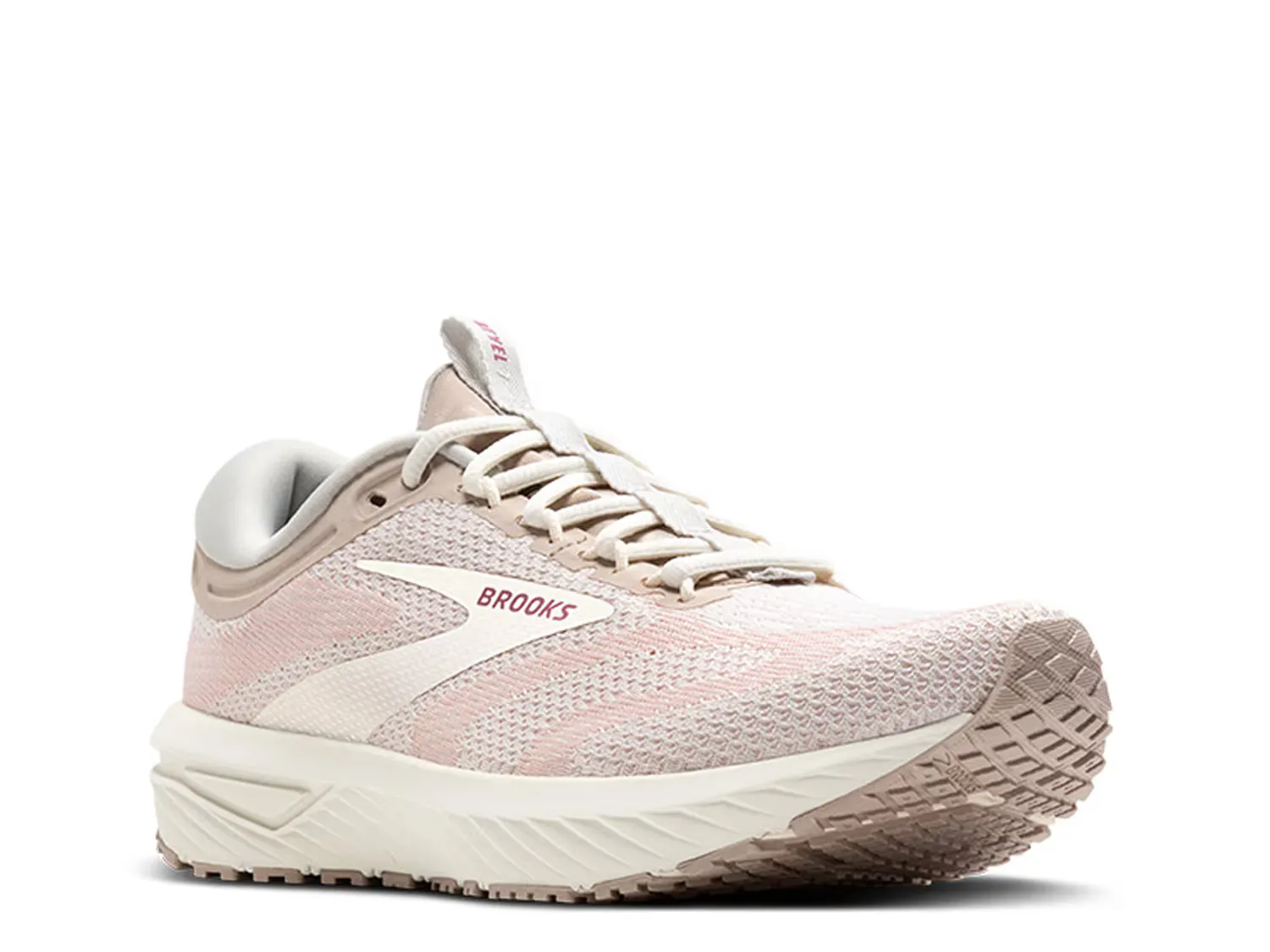 

Кроссовки Revel 7 Running Shoe Brooks, белый/розовый