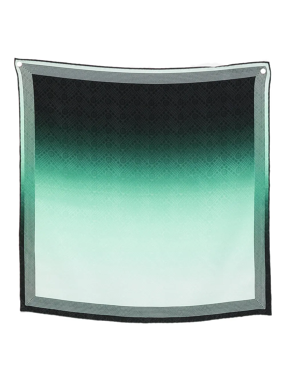 

Шарф с градиентным узором CASABLANCA, зеленый