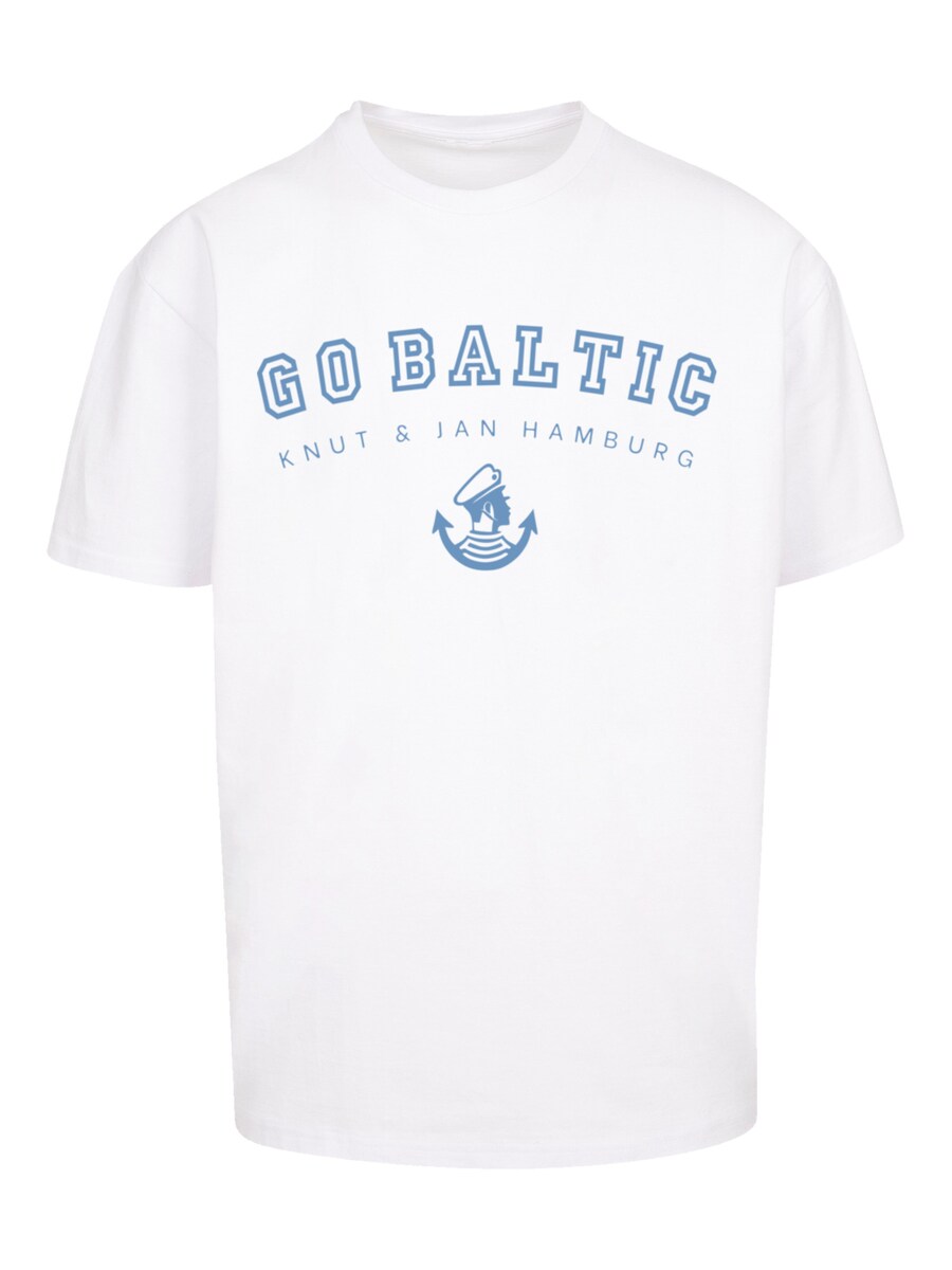 

Рубашка F4NT4STIC Go Baltic Ostsee Knut & Jan Hamburg, белый