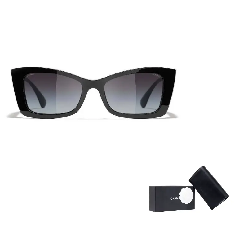 

CHANEL Солнцезащитные очки Butterfly для женщин, Black, Asia Version CH5430 A-C501S6