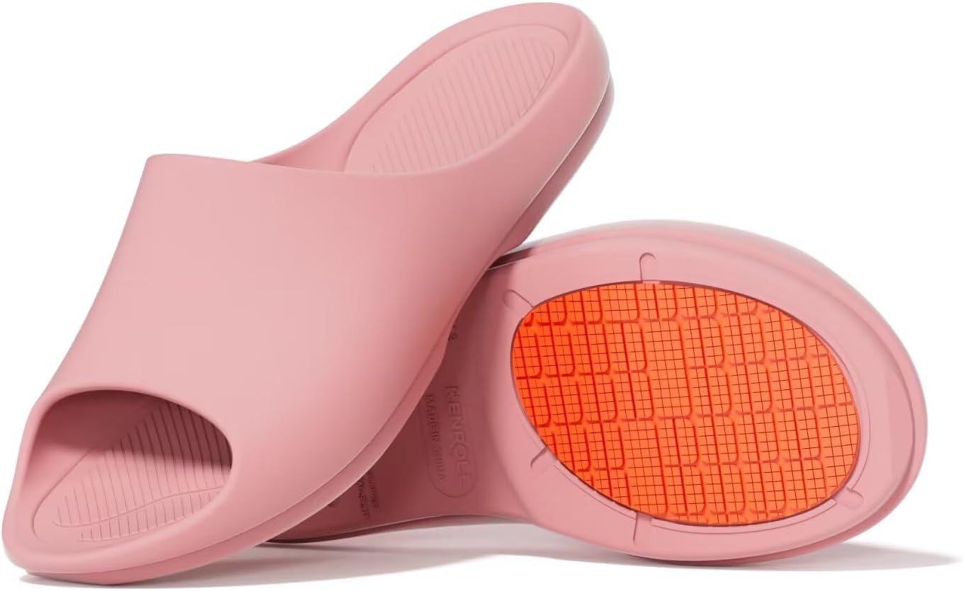 

Сланцы KENROLL для душа, нескользящие шлепанцы для женщин и мужчин, легкие домашние тапочки для ванной, общежития, бассейна и пляжа, розовый