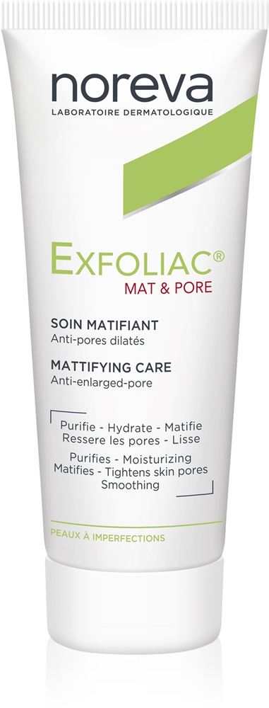 

Exfoliac mattifying care матирующий уход средство для проблемной кожи Noreva, 30 мл
