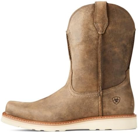 Мужские сапоги Ariat Rambler Recon Western с квадратным носком, Brown Bomber — фото 2