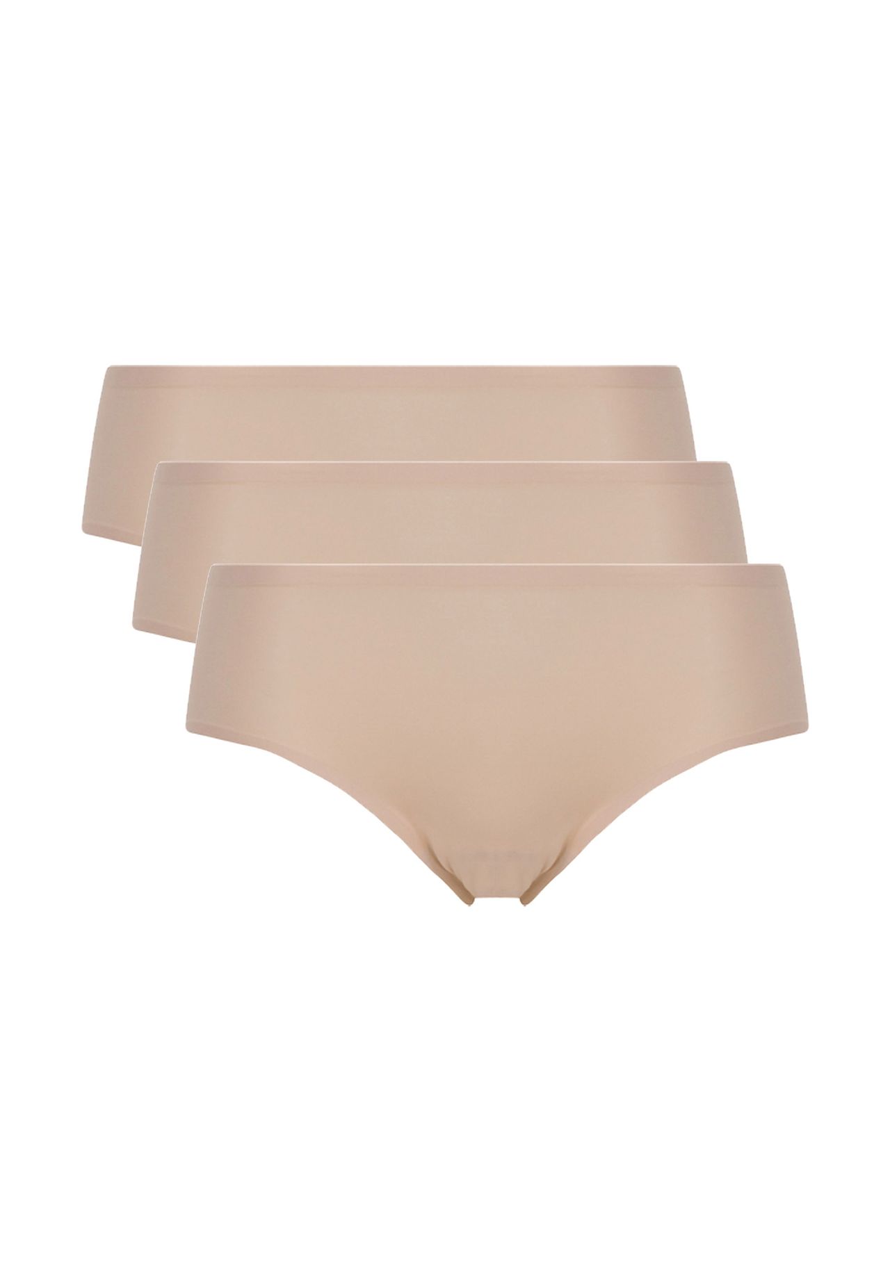 

Трусы женские - SoftStretch, бесшовные, невидимые CHANTELLE, цвет Beige One Size