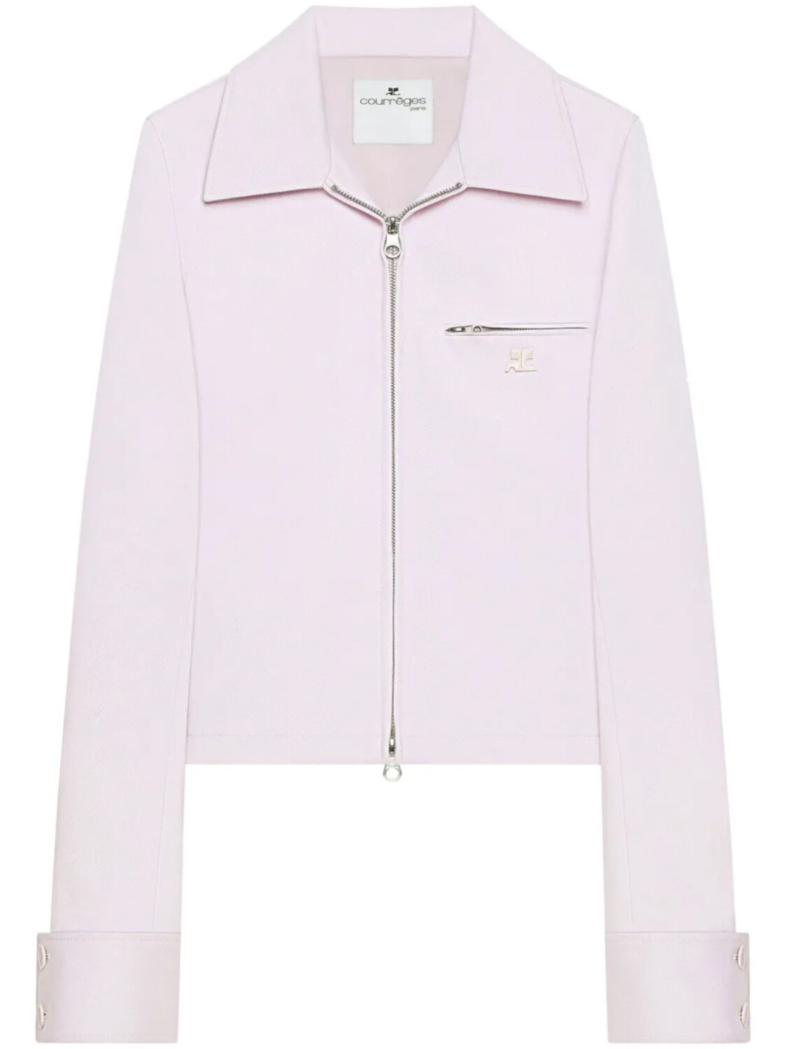 

Courrèges куртка на молнии, розовый