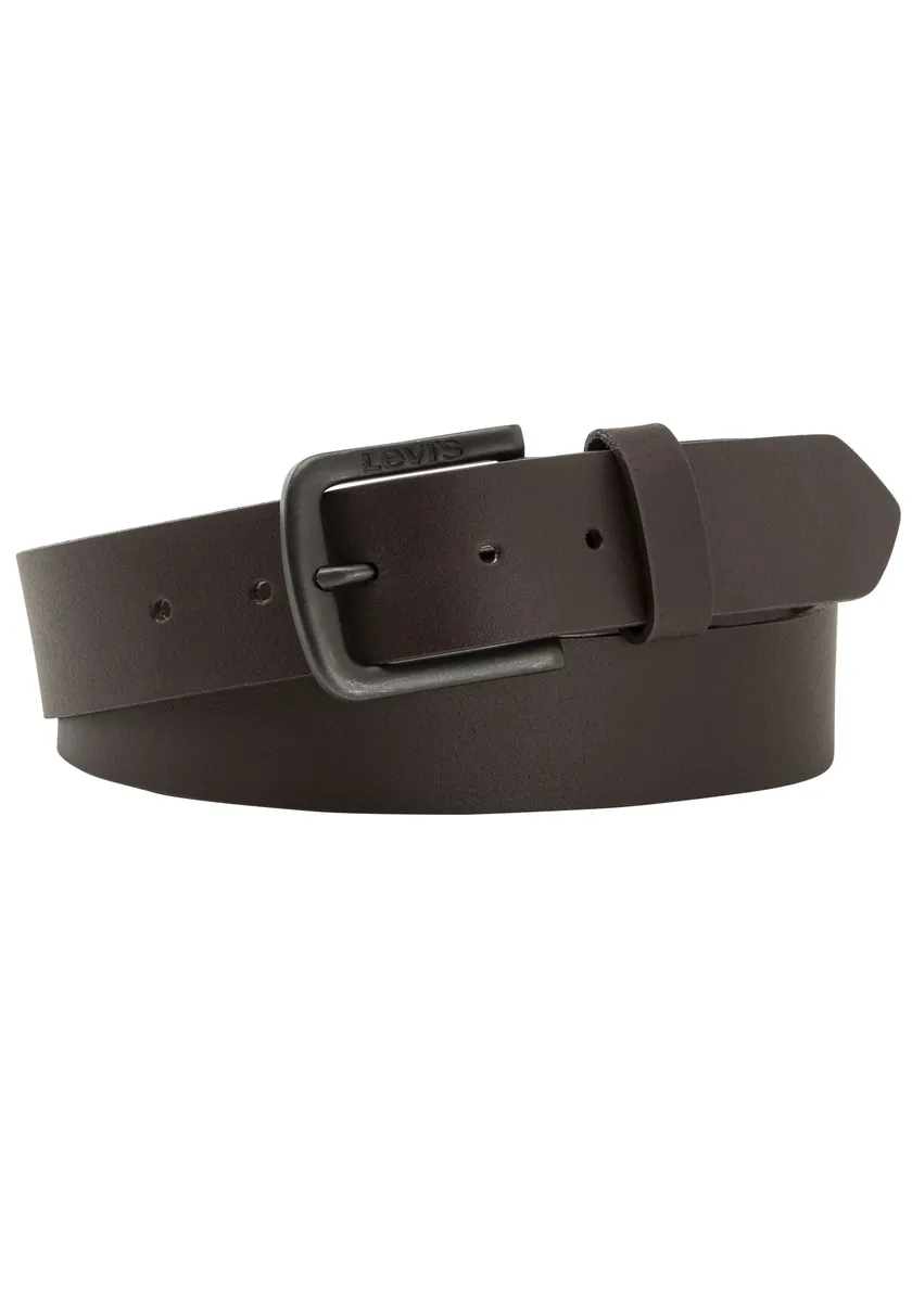 

Кожаный ремень Levi's "HIS METAL BELT", ADLER POINT METAL BELT, коричневый