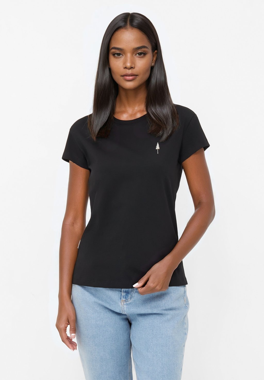 

Базовая футболка TREESHIRT WOMEN NIKIN, черный
