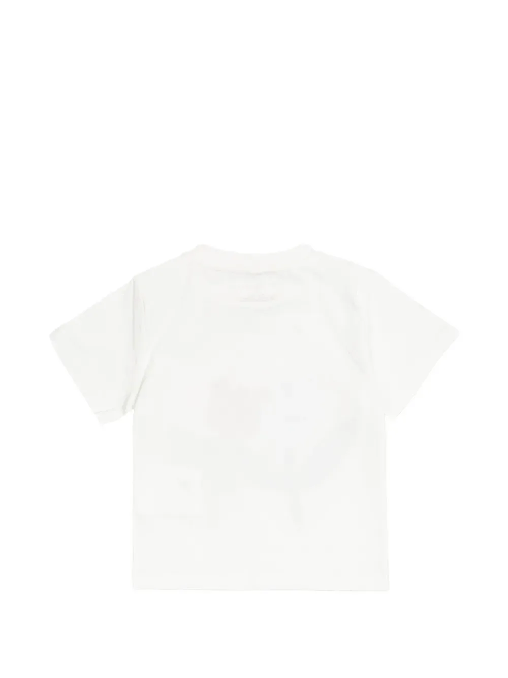 Футболка с цветочным принтом Stella Mccartney Kids, белый — фото 2