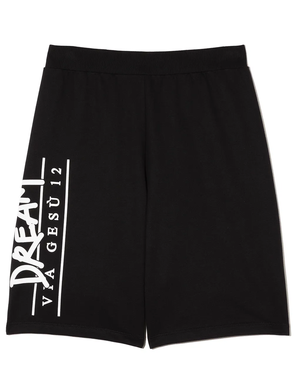 

Спортивные шорты с логотипом Versace Kids, черный