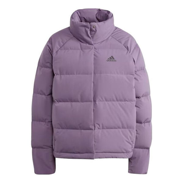 

Куртка гелионик расслабленный пуховик Adidas, фиолетовый