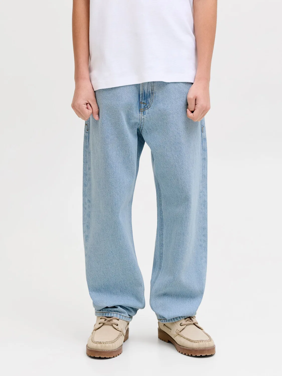 Джинсы Relaxed Fit, синий деним, JACK & JONES Junior — фото 2