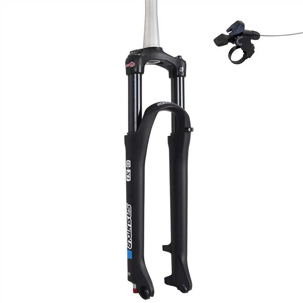 

Вилка SR Suntour SF22 X1 COIL RLR 15x110 mm 44 Offset MTB, серебряный