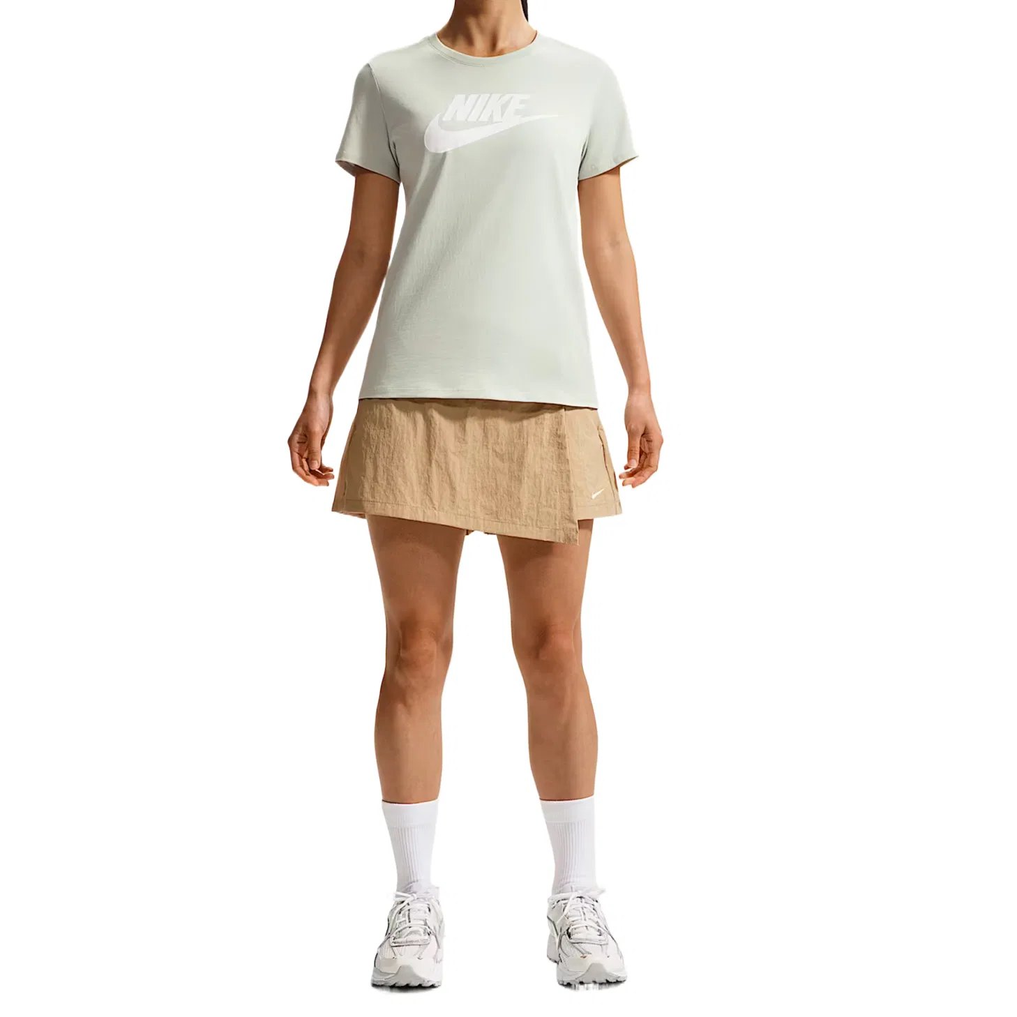 Спортивная повседневная юбка женская Nike, Linen/Sail White