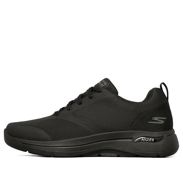 

Кроссовки go walk arch fit black Skechers, черный