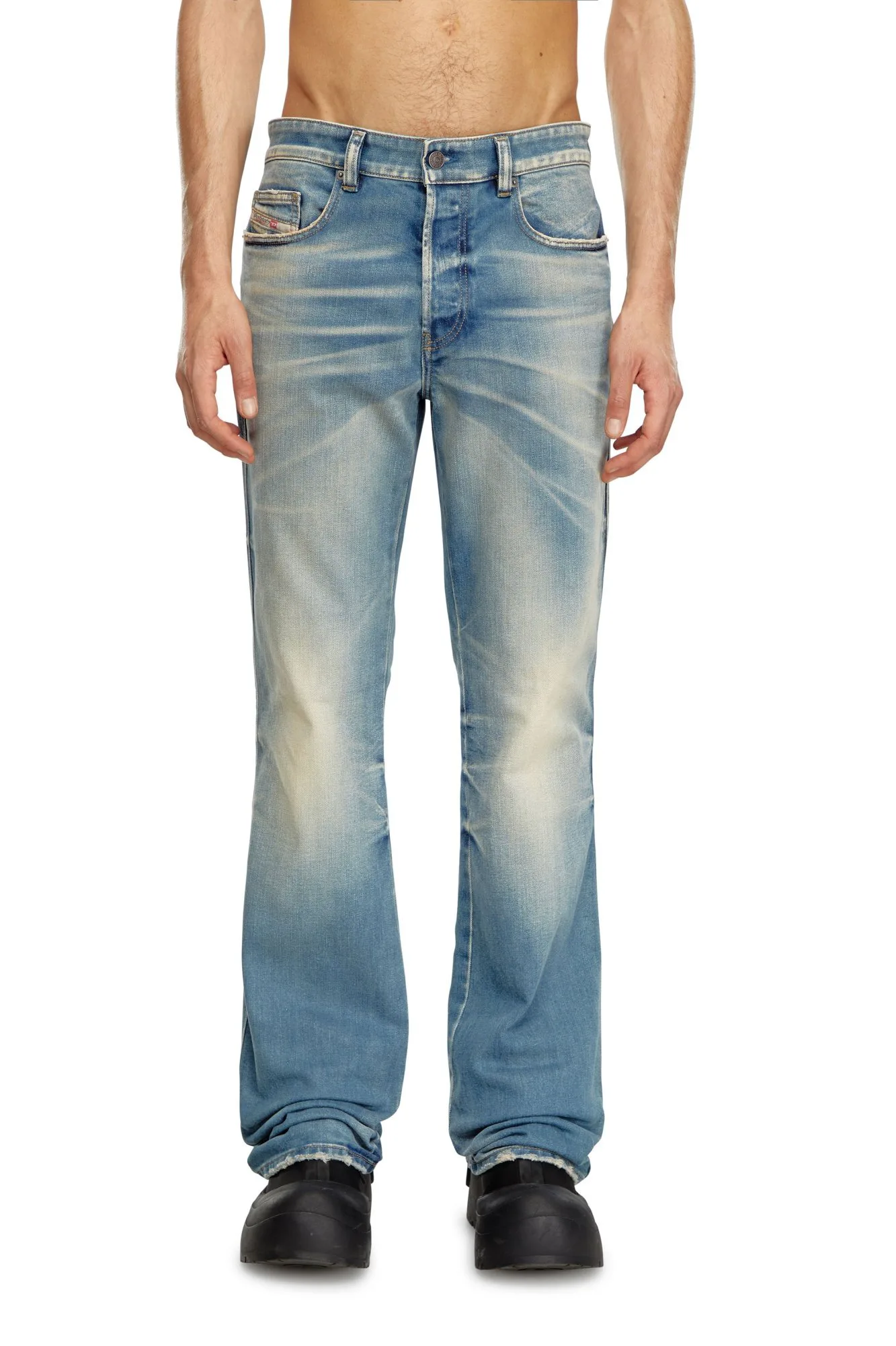 Мужские джинсы-клеш Slim Bootcut Denim 1998 D-BUCK Diesel, Indigo Blue