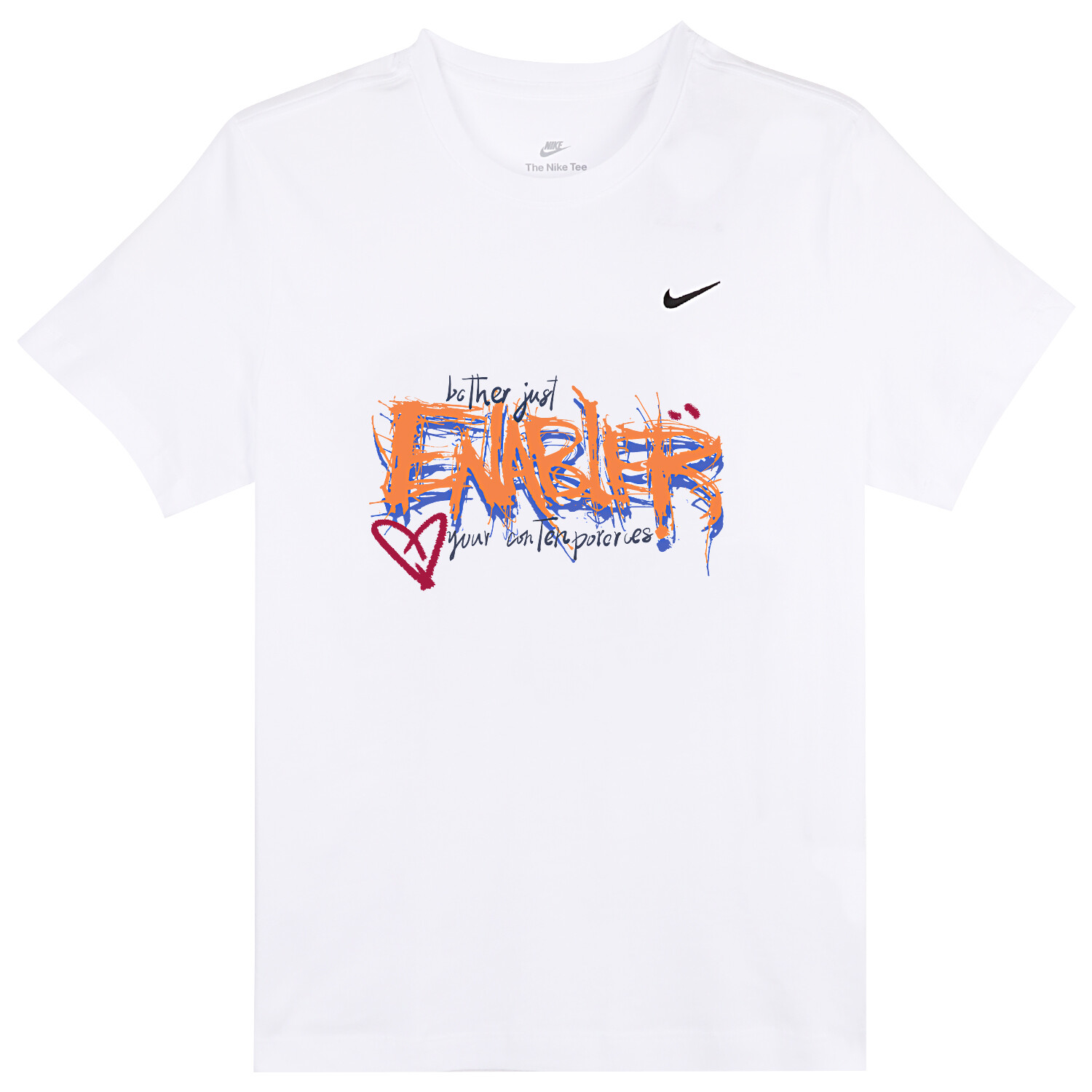 

Футболка мужская белая Nike, белый
