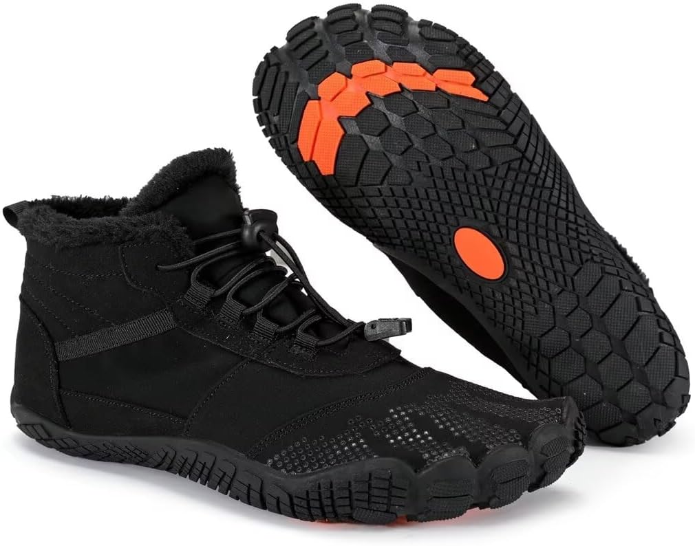 

Кроссовки Barekick Polar, нескользящая и водонепроницаемая зимняя обувь (унисекс) Swzec, черный