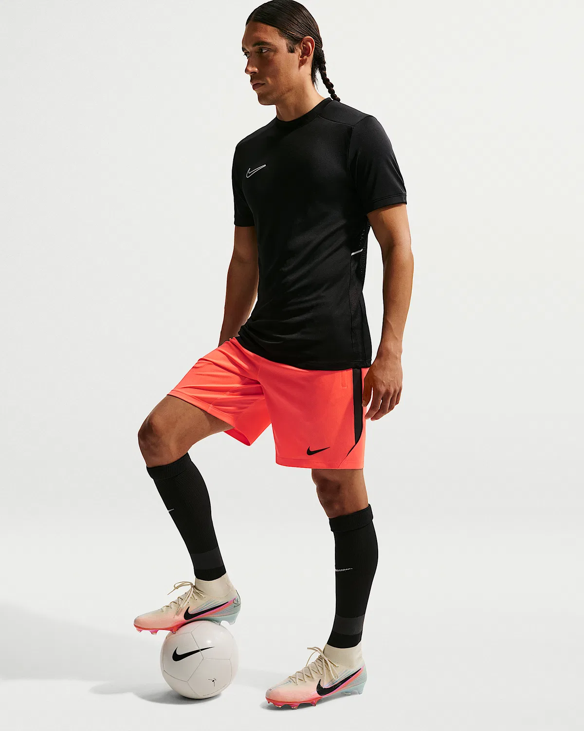 Мужские футбольные шорты Nike Strike Dri-FIT, Hot Lava/Anthracite/Anthracite/Anthracite — фото 4