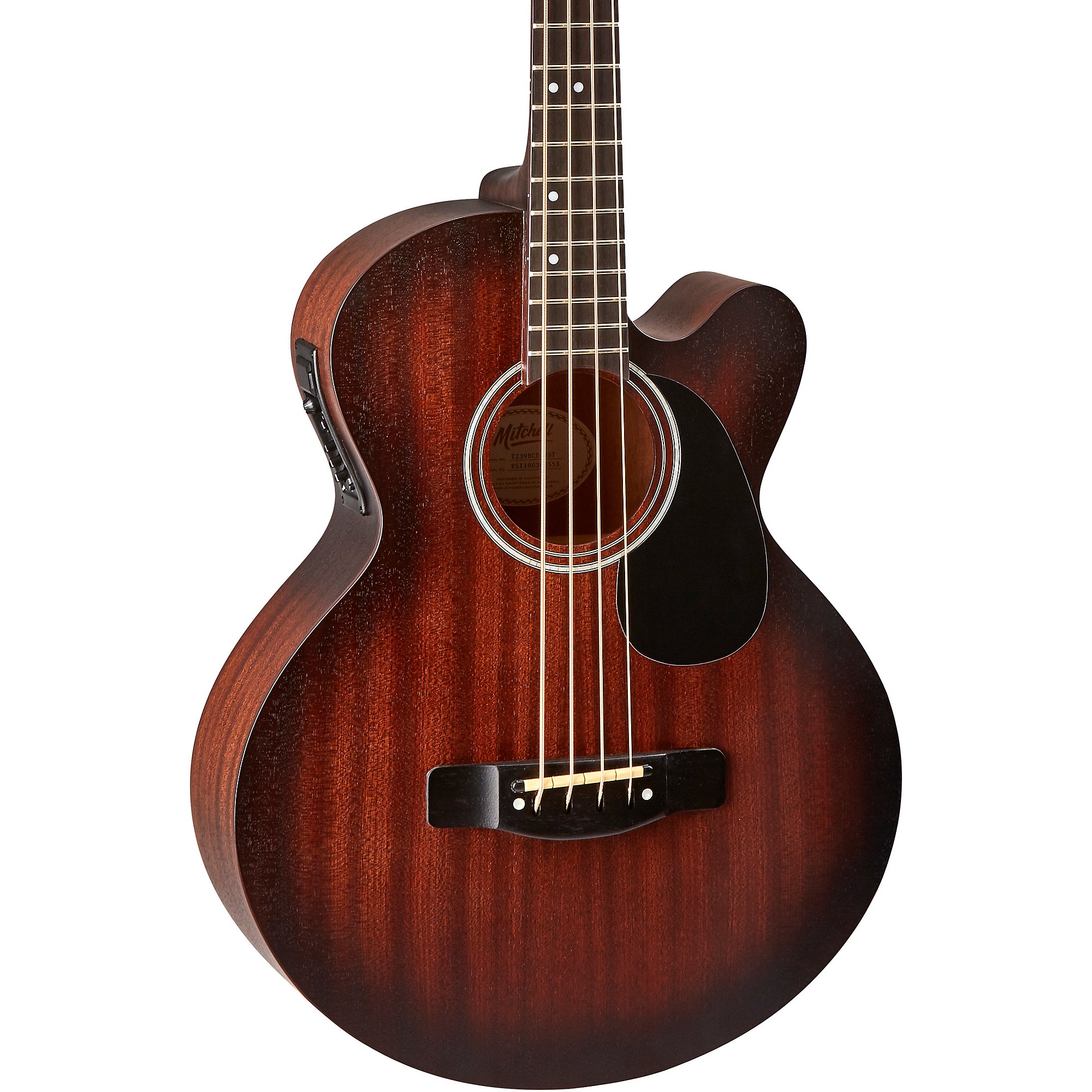 

Mitchell T239B-CE-BST Terra Акустически-электрическая бас-гитара Edge Burst