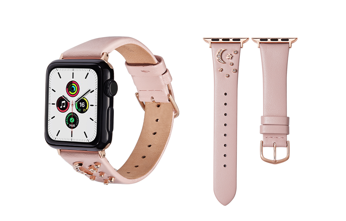 

OLIVIA·BURTON Часы Strap Apple Compatibility Cowhide Leather Material 41mm