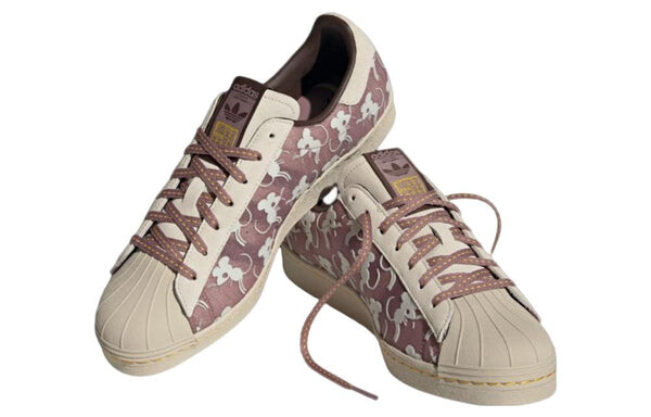 Кроссовки оригиналы суперзвезда 80-х x хан мейлин Adidas, серый — фото 3