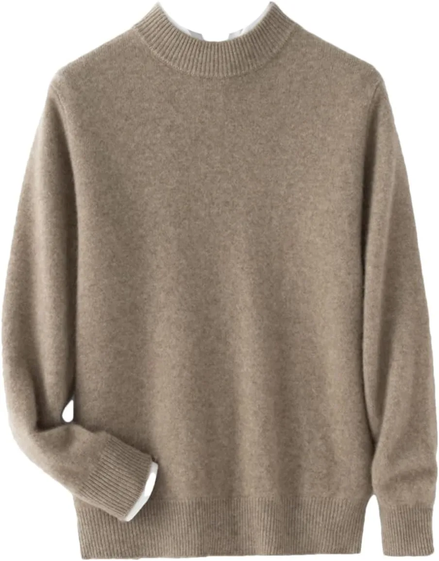 

Мужской кашемировый свитер с высоким воротником Wjnvfioo