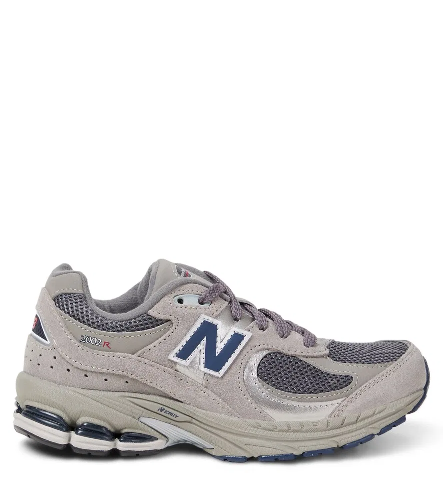 Кроссовки с замшевой отделкой 2002 года New Balance Kids, серый — фото 3