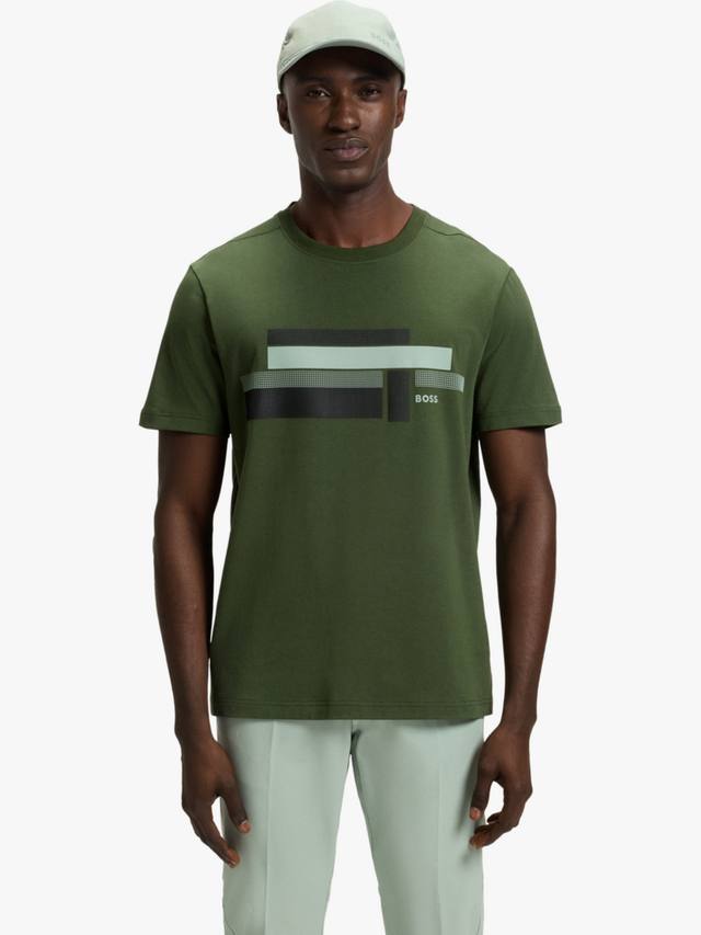 

Футболка BOSS из хлопковой смеси с принтом HUGO BOSS