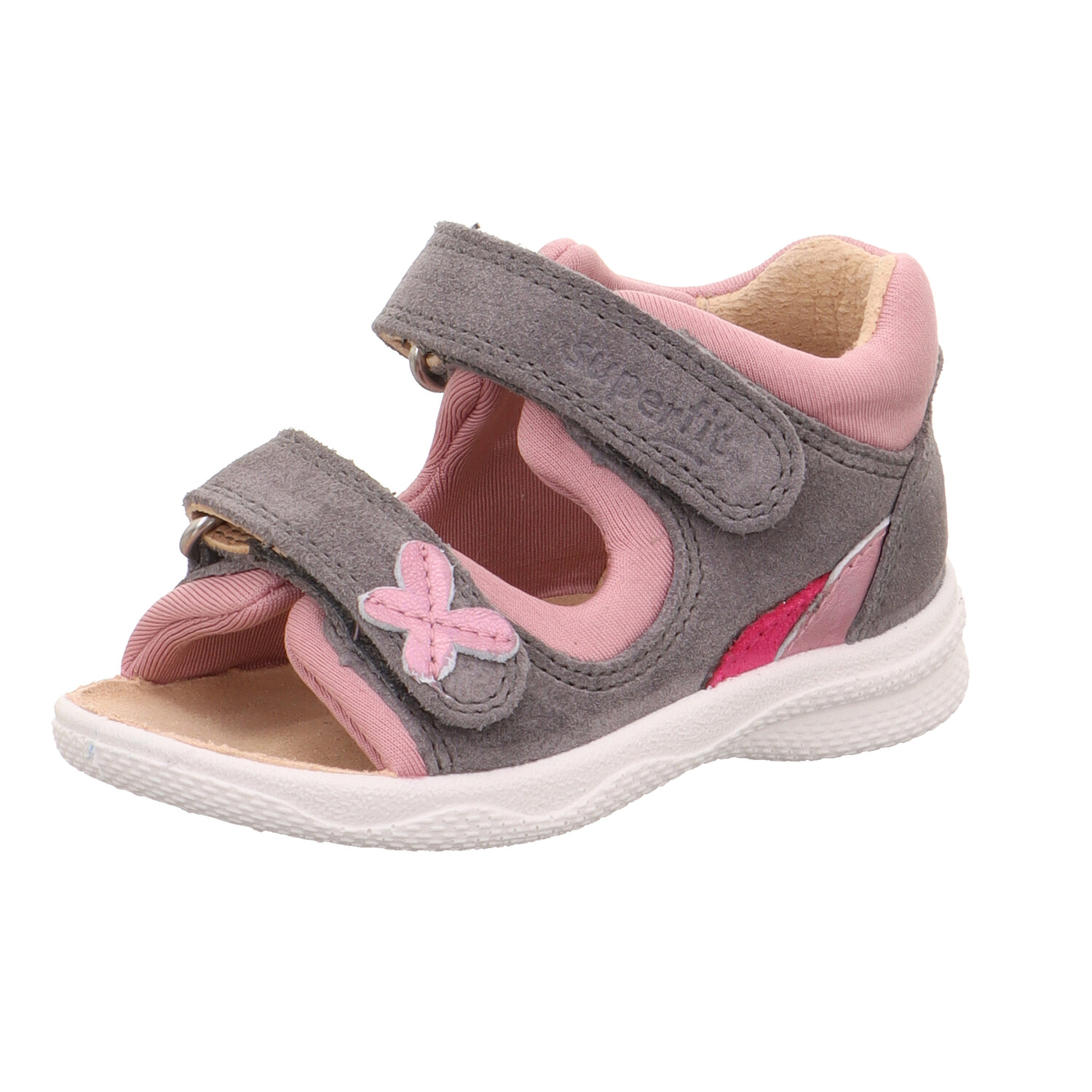 

Сандалии superfit Lauflern POLLY, цвет Grau/Rosa