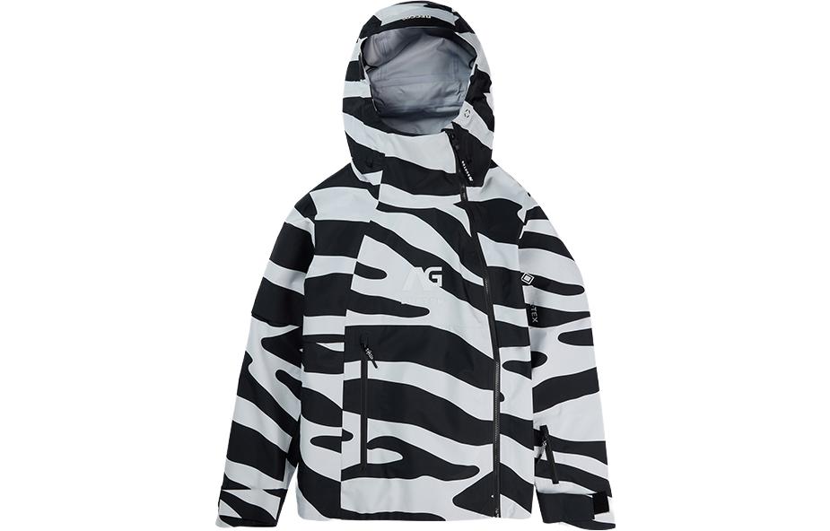 

BURTON Верхняя часть лыжного костюма AG Series женская черно-белая