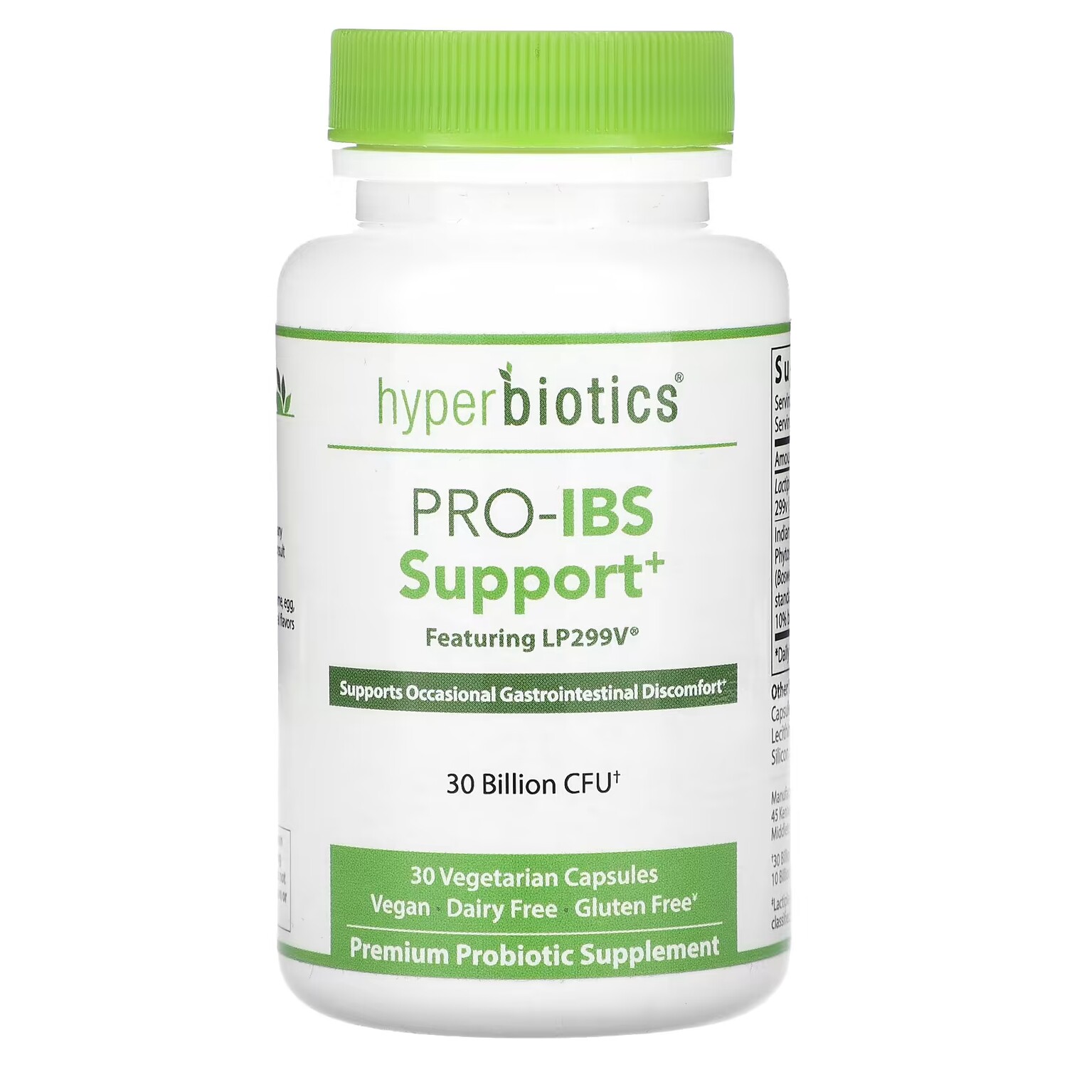 

Hyperbiotics Pro-IBS Support, 30 капсул