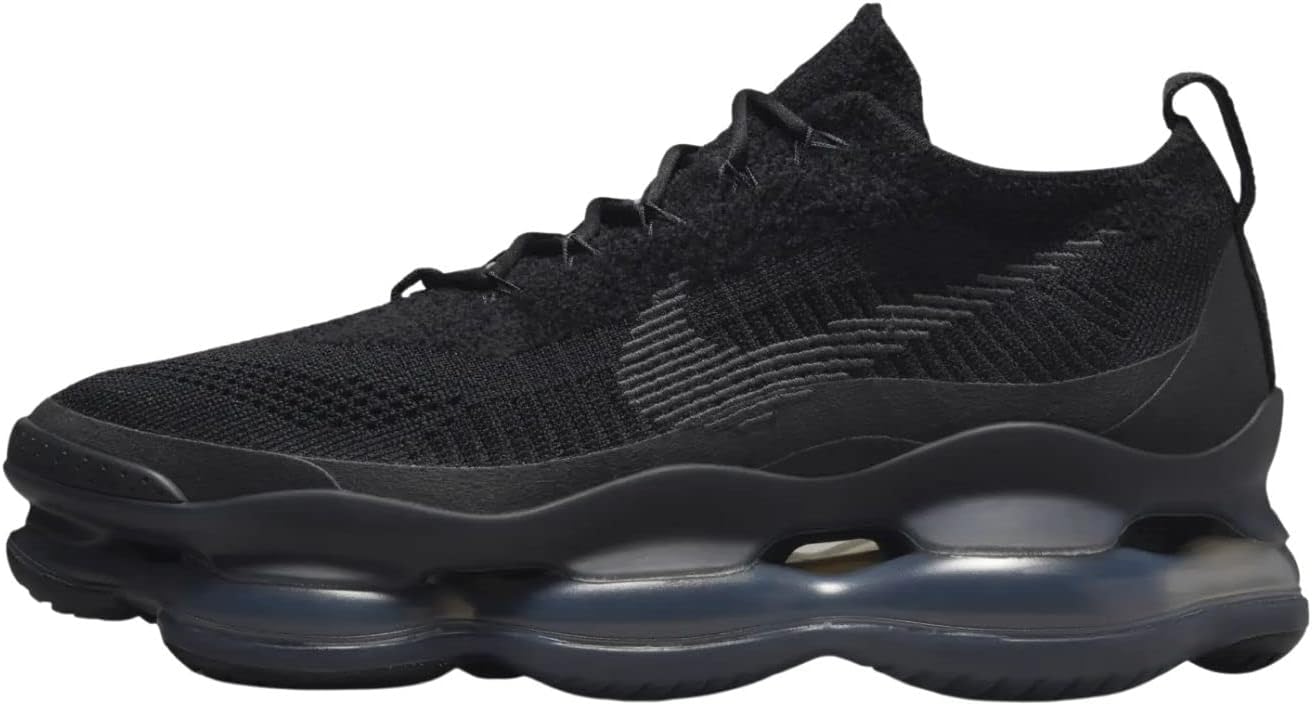 

Кроссовки Scorpion Flyknit Air Max черного цвета от Nike, Black Anthracite Anthracite