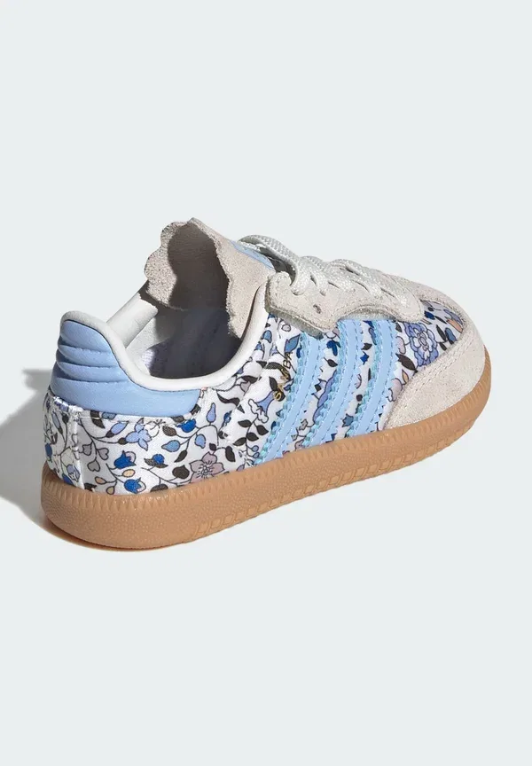 Кроссовки детские Adidas Originals Liberty London, голубой офф-вайт гам — фото 4