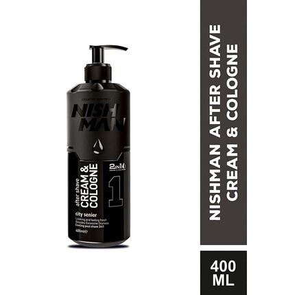 Nishman Skin Care Series 01 New City Senior Cream & Cologne 2в1 400мл — фото 2