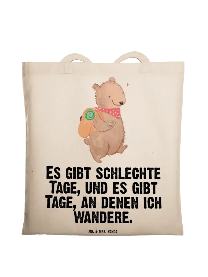 

Сумка для переноски Mr & Mrs Panda Bär Wandern, кремовый