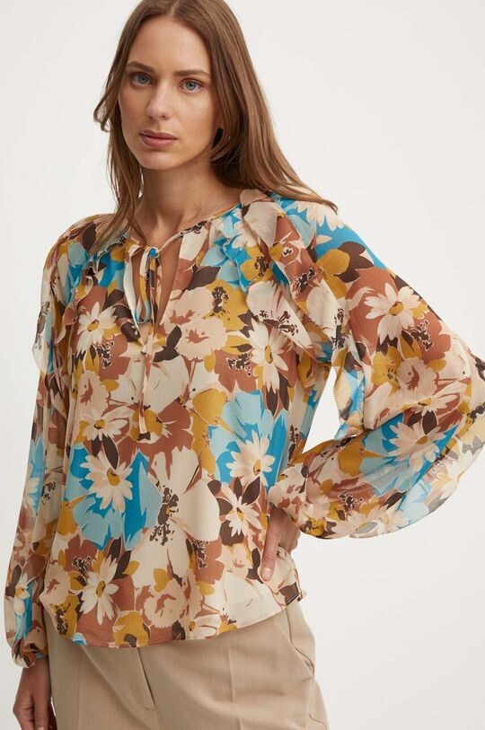 

Блуза Lauren Ralph Lauren, коричневый